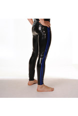 RoB Rubber legging with full zip and colored stripes