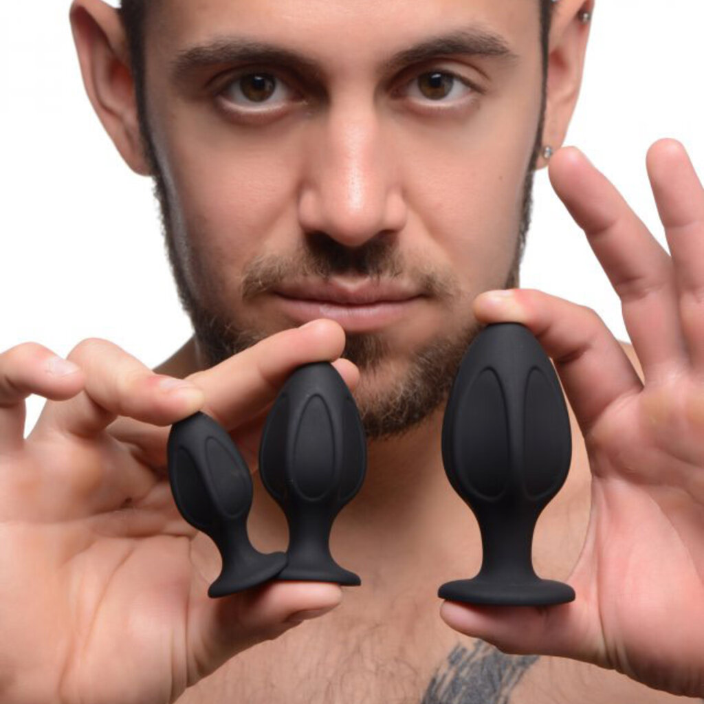 Brutus Triple Juicers silicone anal trainer set