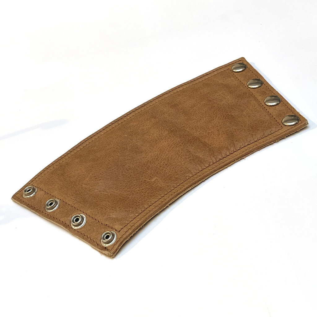 RoB Leather gauntlet wrist wallet brown