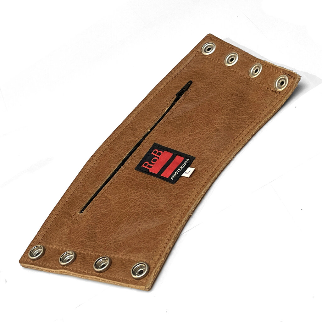 RoB Stallion Leather Gauntlet Wrist Wallet Deer