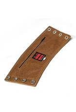 RoB Leather gauntlet wrist wallet brown
