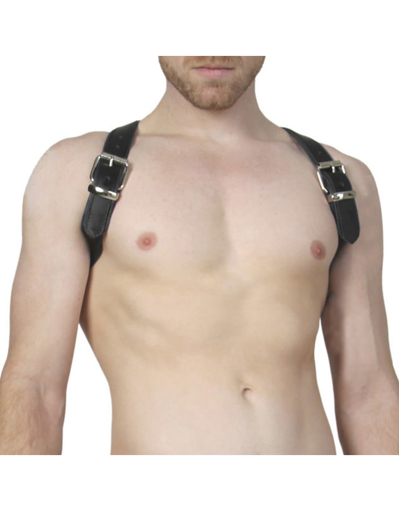 RoB Shoulder Harness Black Piping, buckle