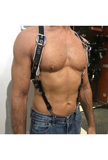 RoB Phalanx harness black with colored piping