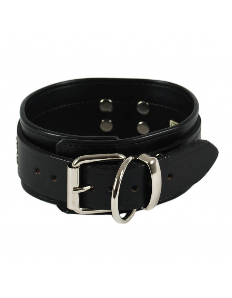 RoB Leather bicepsband with buckle, black - RoB Amsterdam RoB Berlin