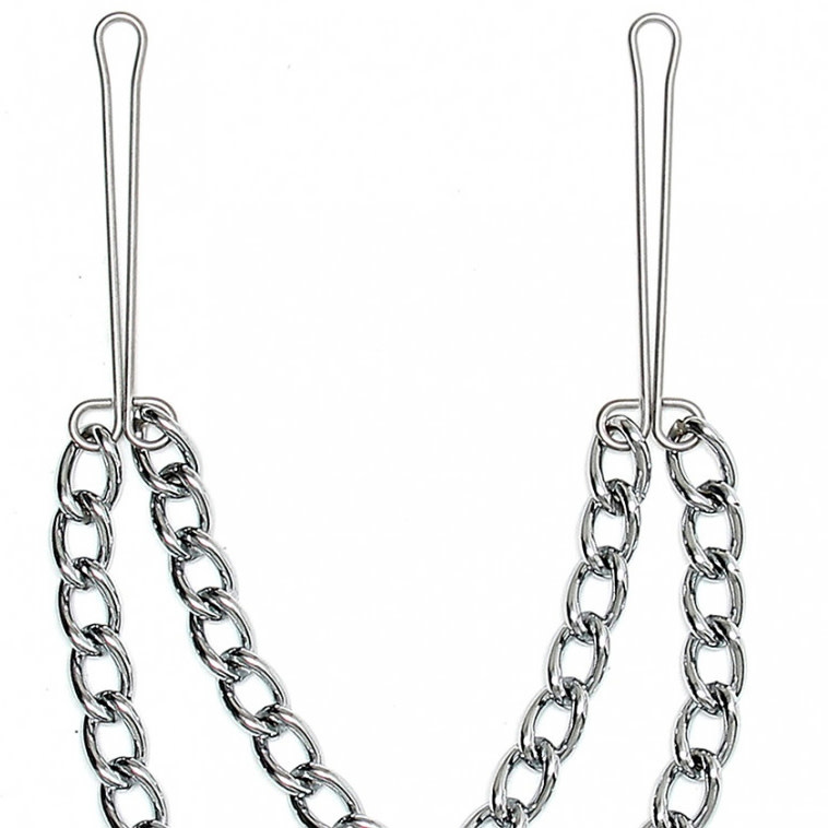 Rimba Green Tube Clamps Nipple Clamps On Chain - Pinza per