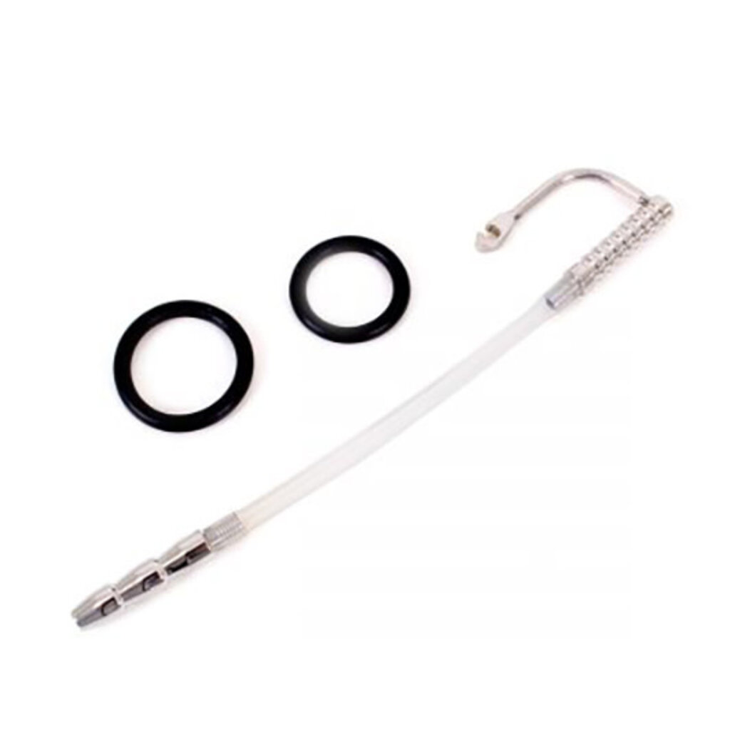 Urethral catheter ribbed plug large