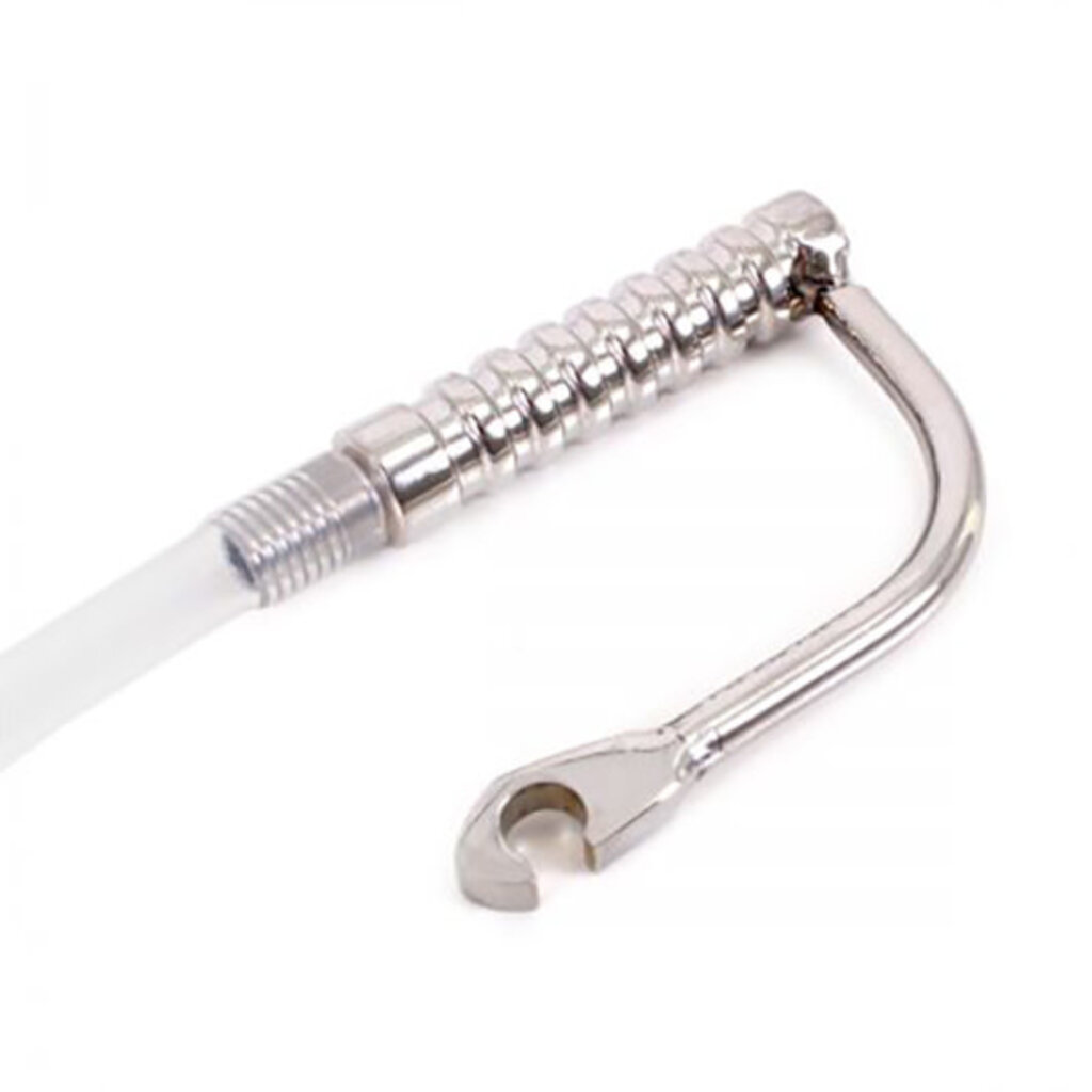 Urethral catheter ribbed plug large