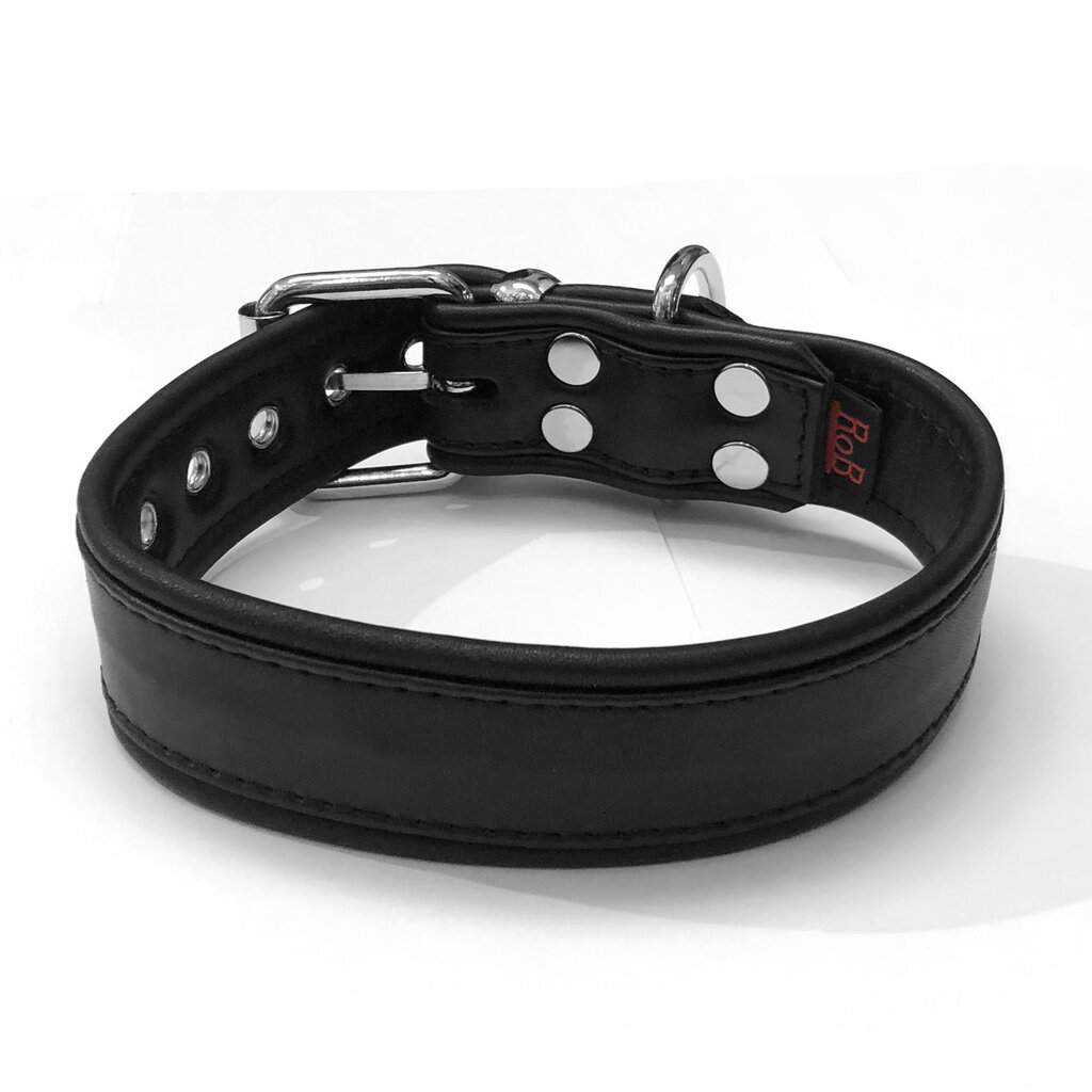 RoB Leather slave collar with 1 D-ring