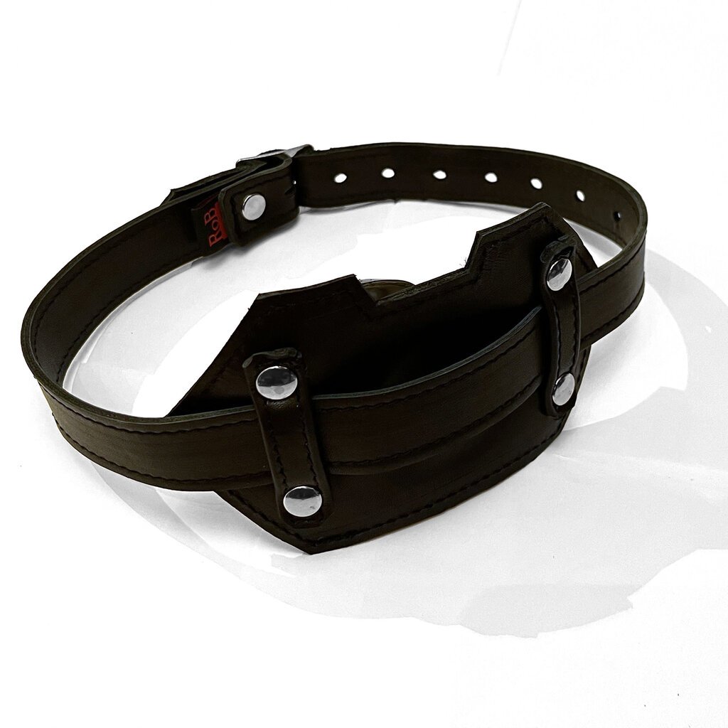 RoB Leather belt with rubber gag