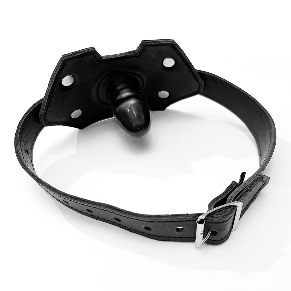 RoB Leather belt with rubber gag