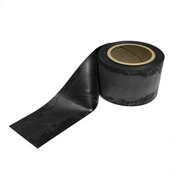 Rubber bondage tape 5 x 500 cm black