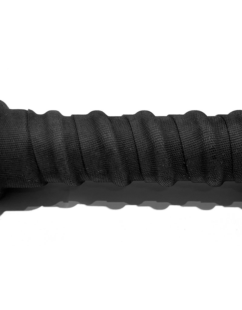 Bare Leatherworks Mid size Leather/rubber Flogger Thudstinger ProGrip 24 strands