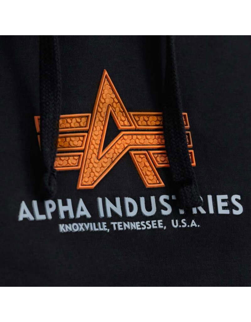Alpha Industries Basic Hoody Rubber Black