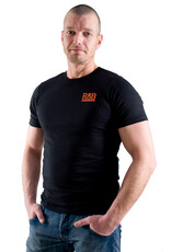 RoB T-shirt zwart met oranje logo