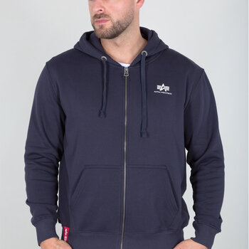 Alpha Industries Basic Zip Hoody SL Rep. Blue