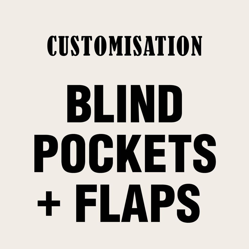 RoB Customisation: Blind Pockets with Flaps and button