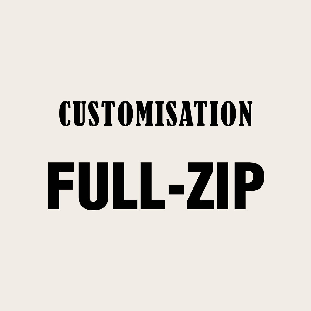 RoB Customisation: Full Zip