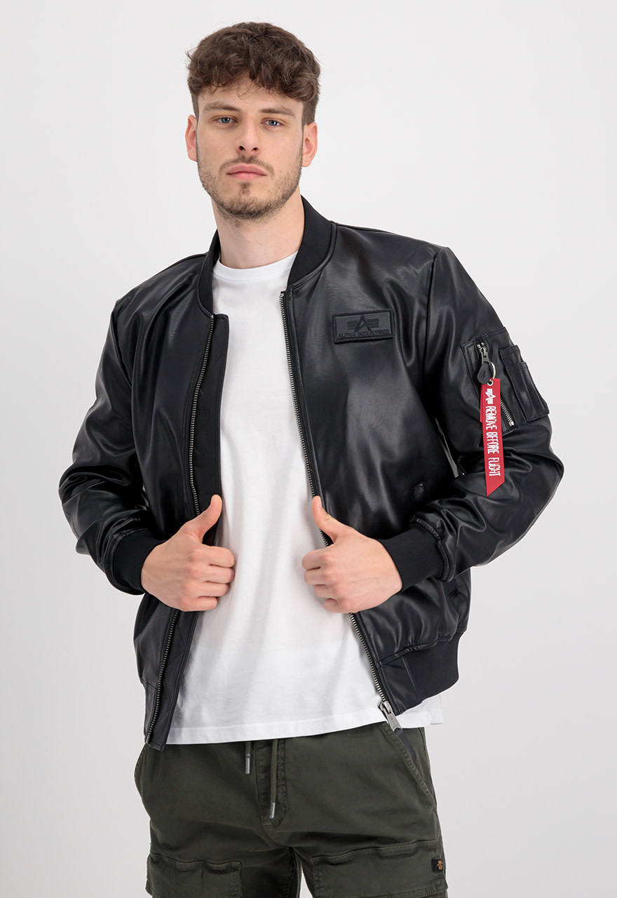 Alpha Industries MA-1 VF Vegan Leather Jacket - RoB Amsterdam