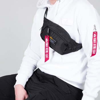 Alpha Industries Crew Waist Bag black