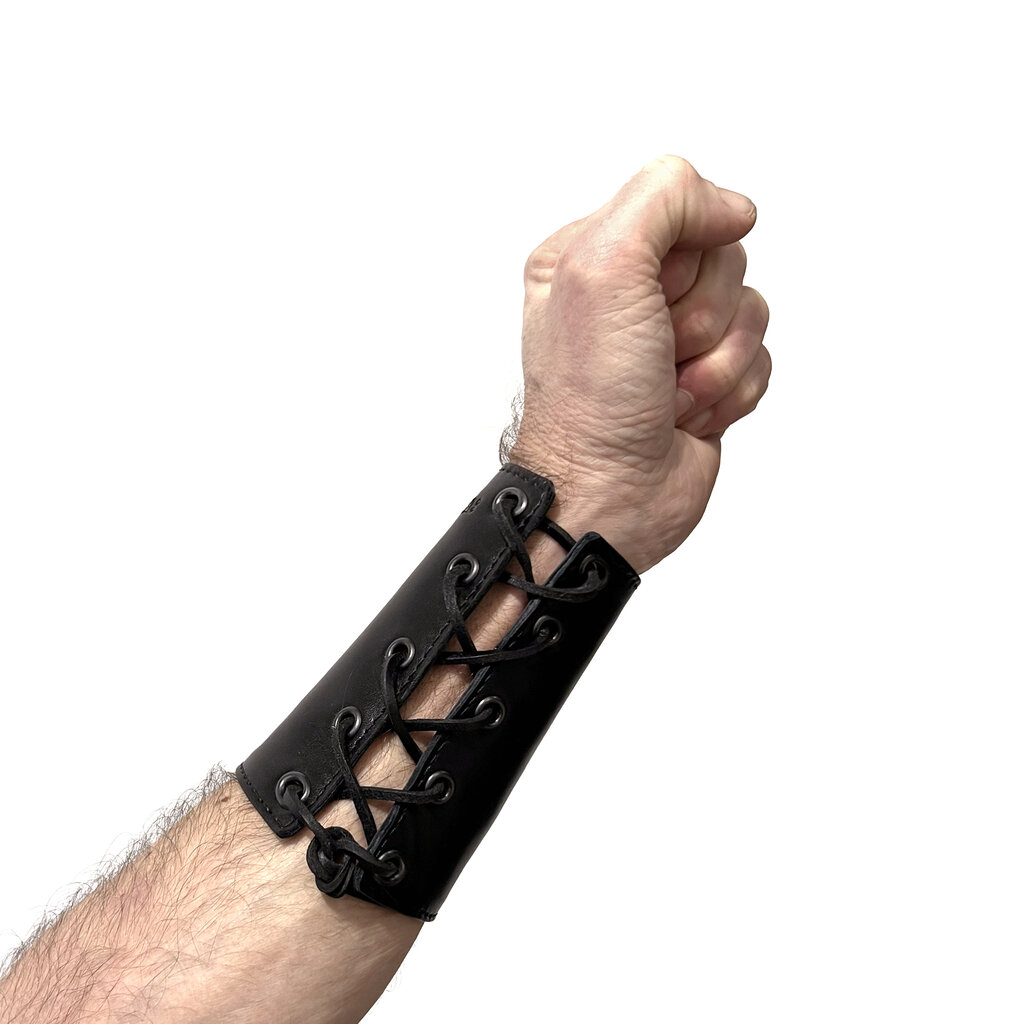 RoB Leather Lace Up Gauntlet