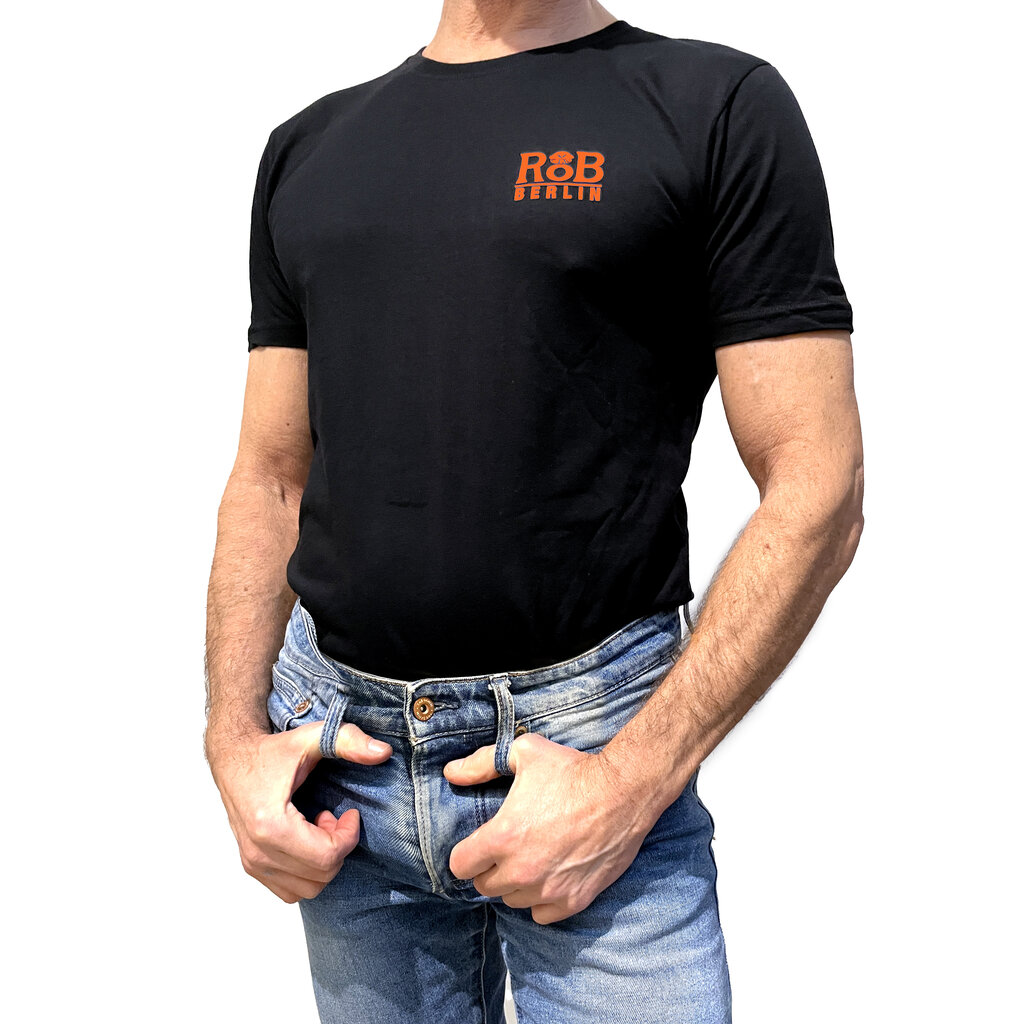 RoB Berlin T-shirt Black/Orange