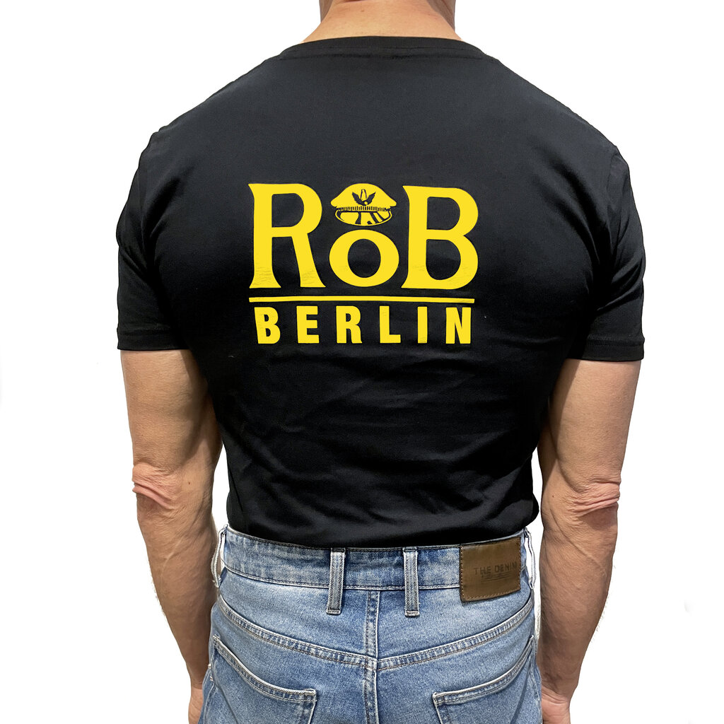 RoB Berlin T-shirt Black/Yellow