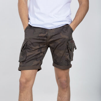 Alpha Industries Crew Short Dark Olive Camo