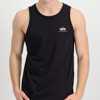 Alpha Industries Tank Small Logo Black