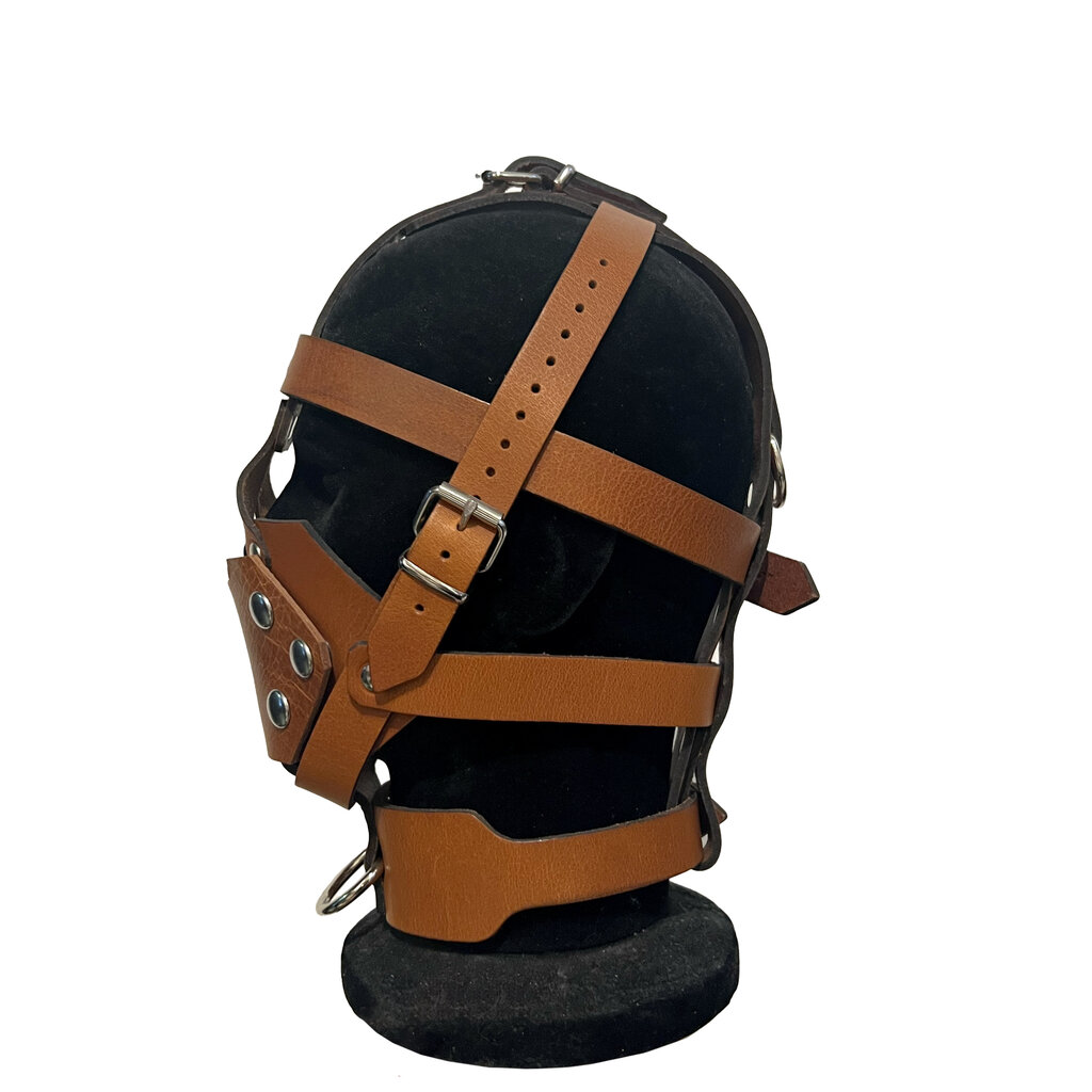 RoB Leather Head Harness Tan Brown