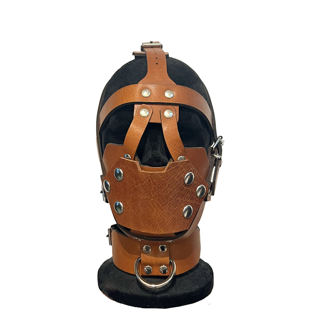 RoB Leather Head Harness Tan Brown