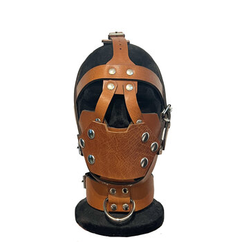 RoB Leather Head Harness Tan  Brown