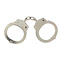  Nickel Plated Steel Handcuffs