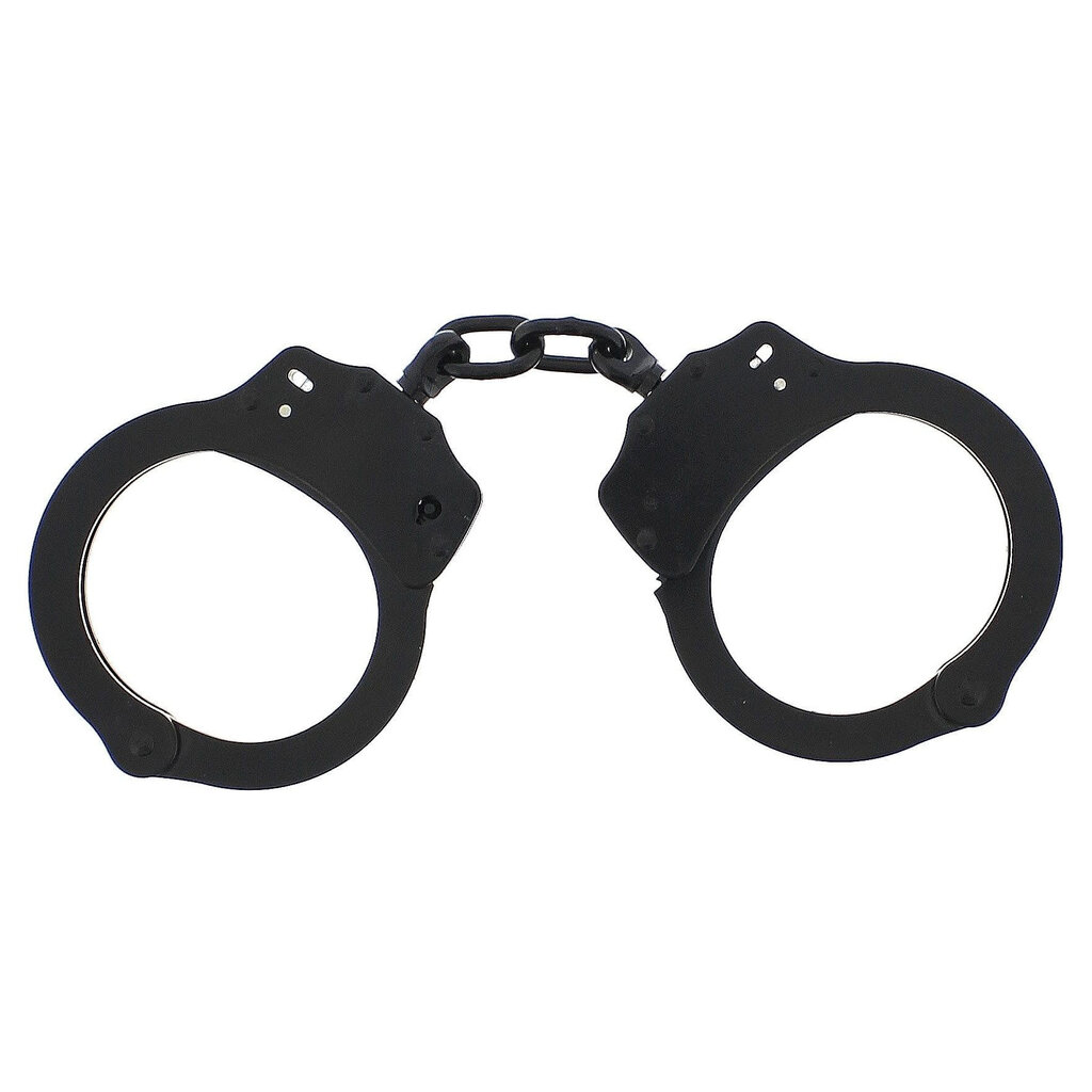Nickel Plated Steel Handcuffs Black