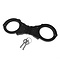  Handcuffs Triple Hinged Black