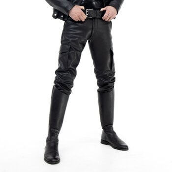 RoB Leather Cargo Pants
