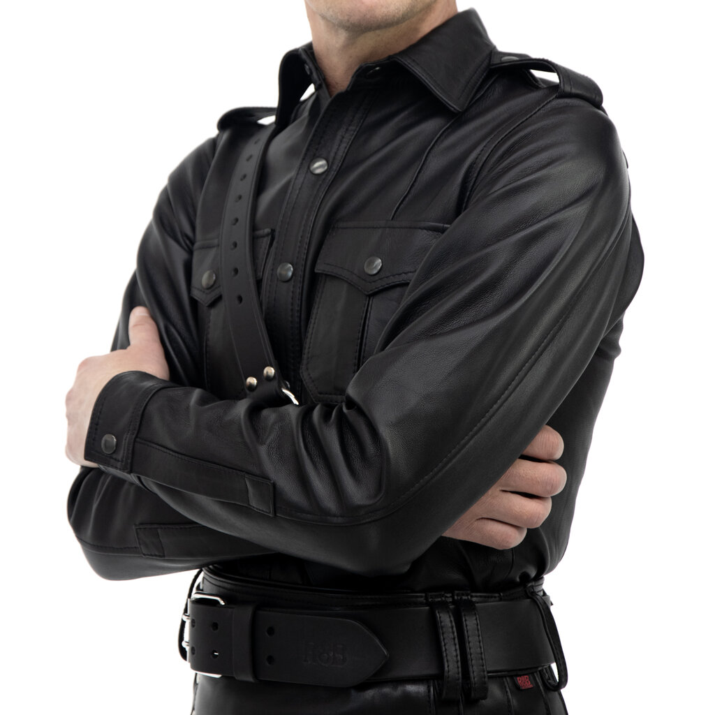 RoB Zacht Leren Politie shirt, Lange mouwen