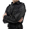 RoB Polizeihemd aus weichem Leder, mit langen Ärmeln