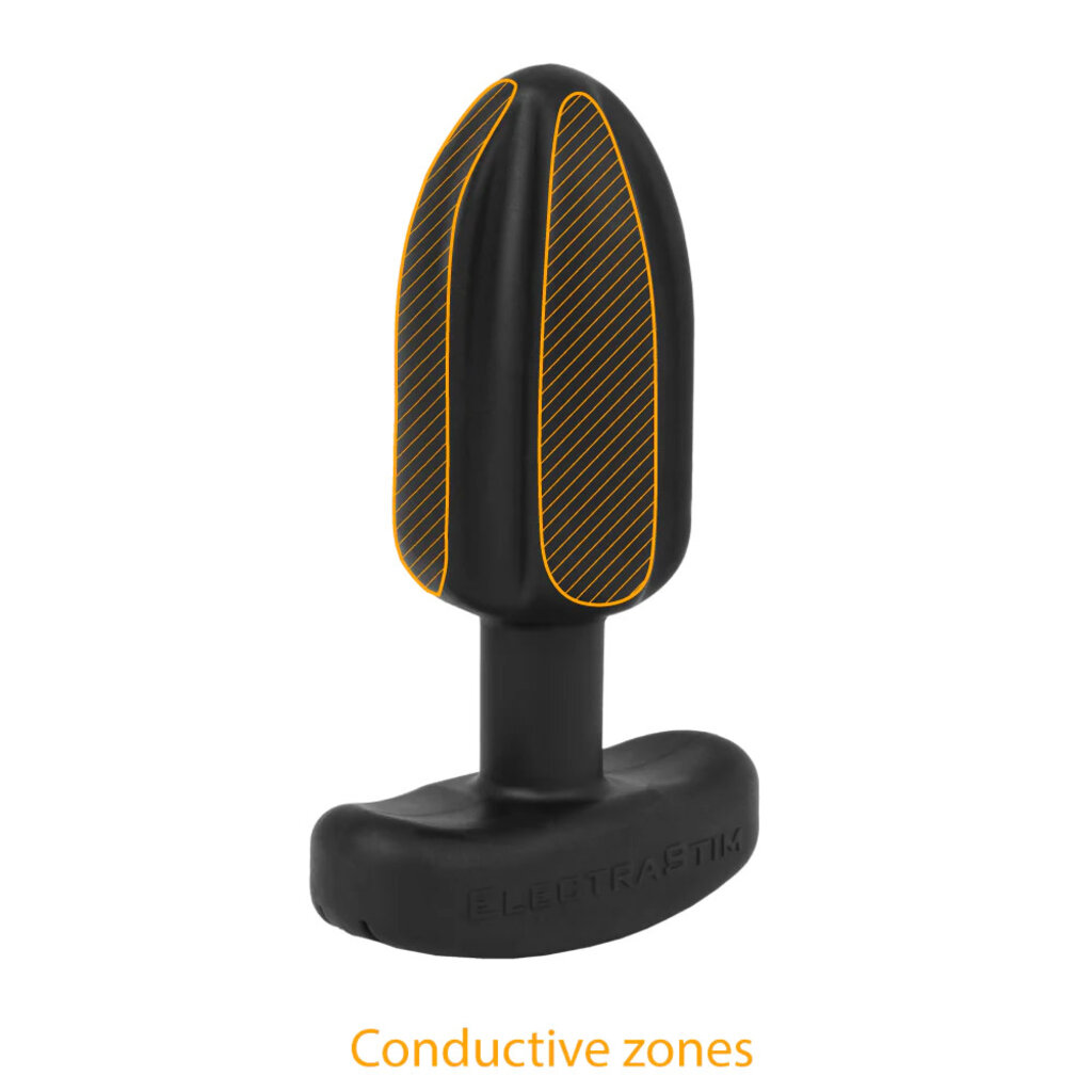 ElectraStim Tartarus Quadripolar Butt Plug Silicone Noir