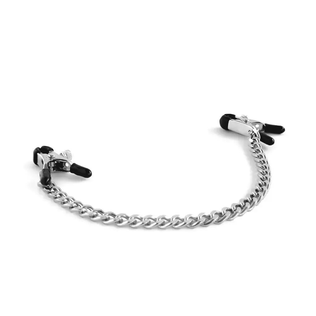Brutus Bite Heavy Nipple Clamps Silver