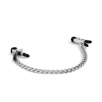 Brutus Bite Heavy Nipple Clamps Silver