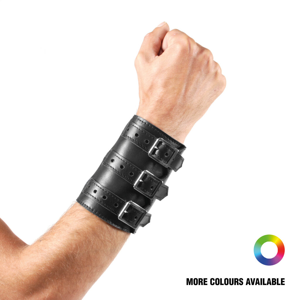 RoB Lederarmband mit 3 Schnallen