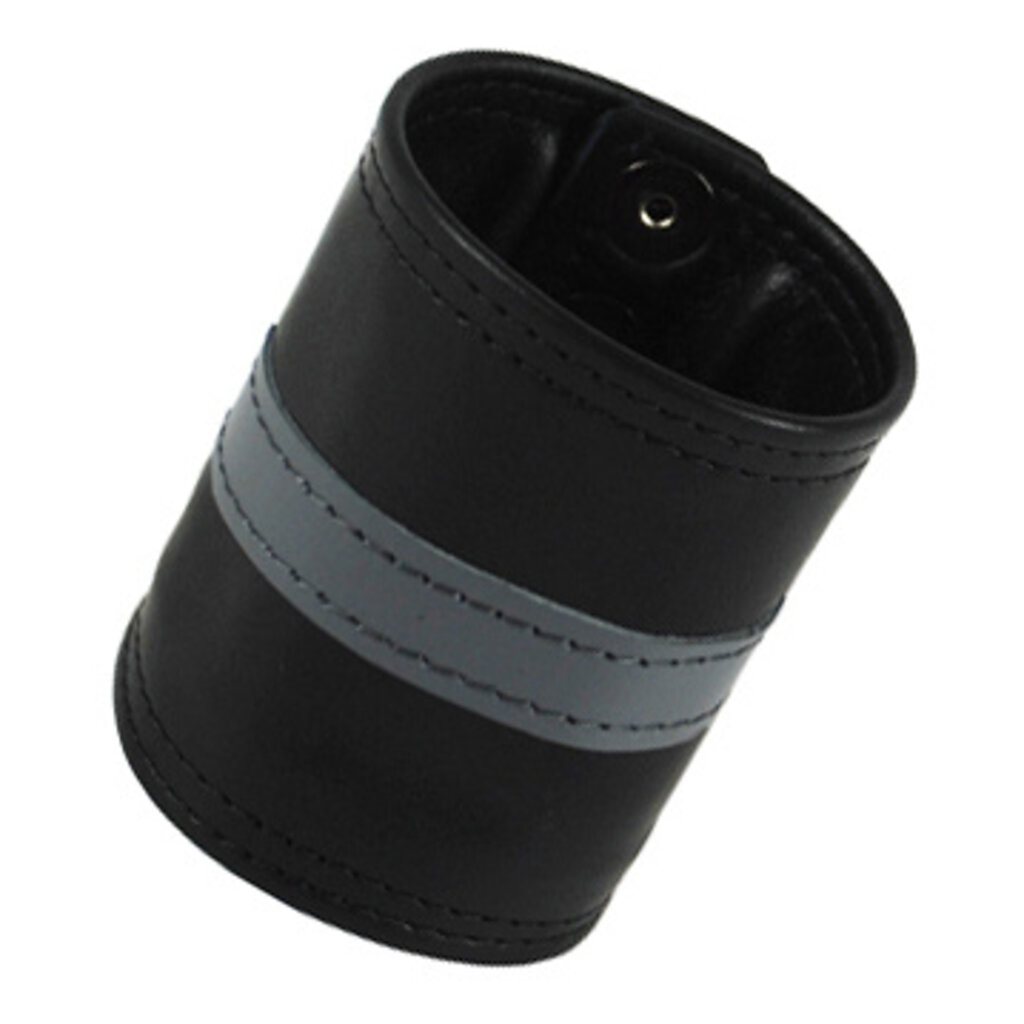 RoB Leather Wrist Wallet with Stripe