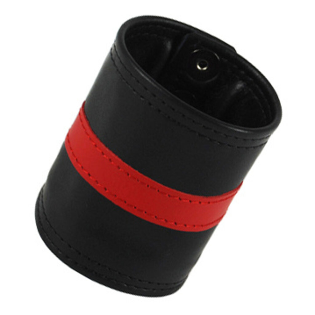 RoB Leather Wrist Wallet with Stripe