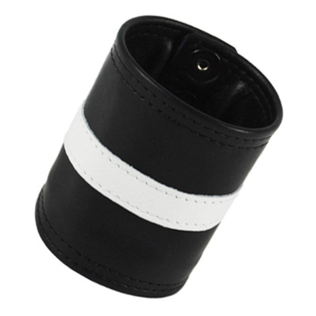 RoB Leather Wrist Wallet with Stripe