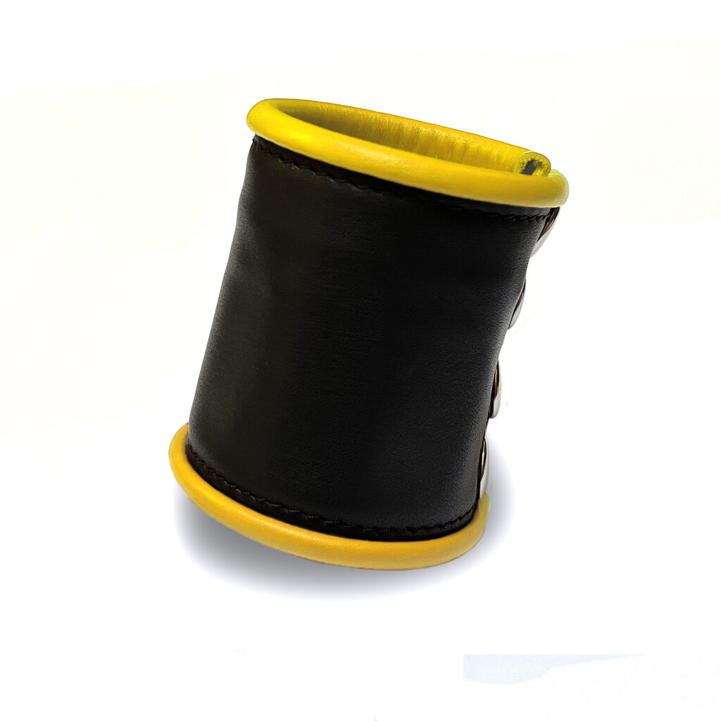 RoB Lederarmband mit farbigem Besatz und Geldfach