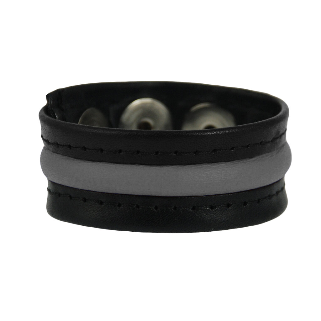 RoB 3-Snap-Cock strap  mit farbige Paspelierung