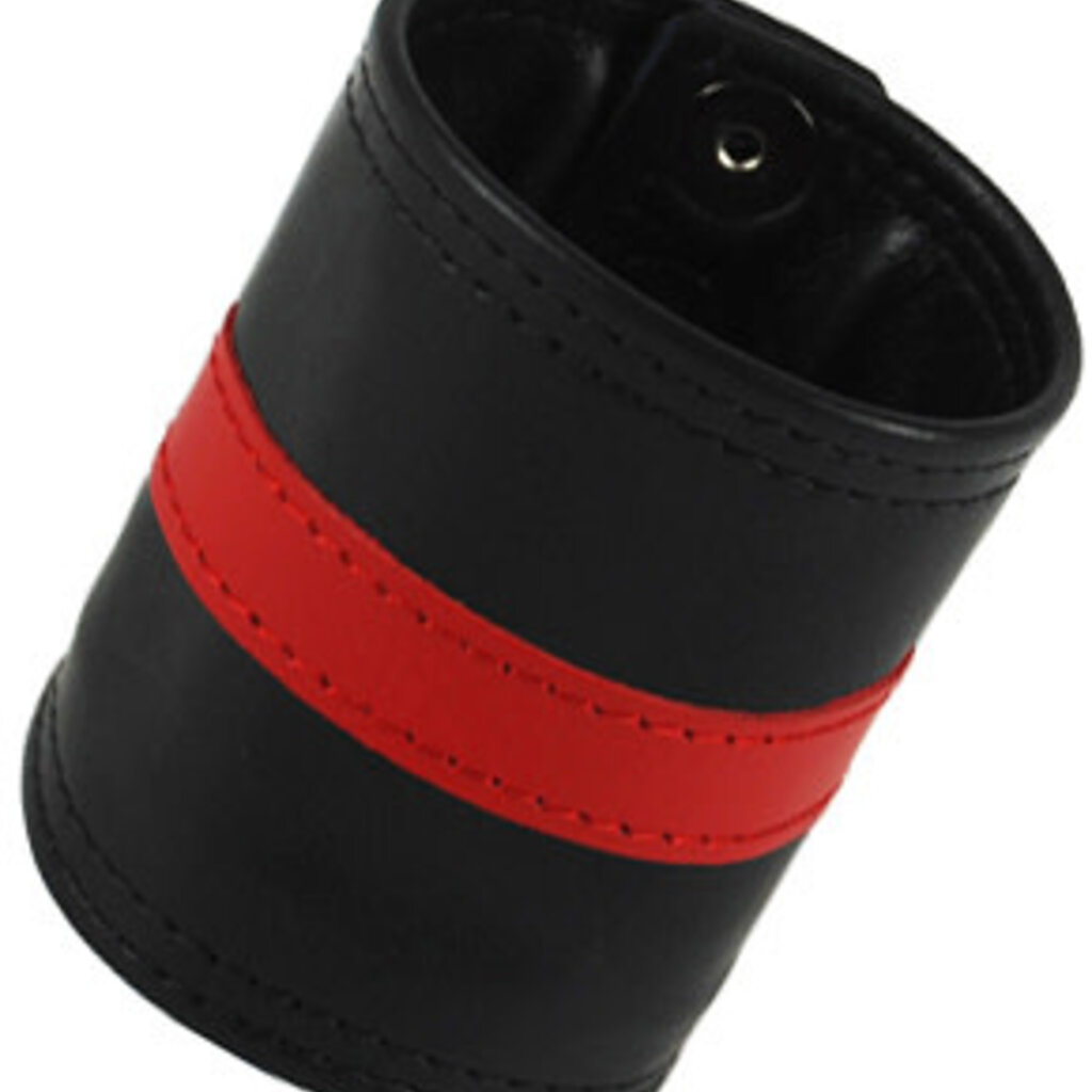 RoB Leather Wrist Wallet with Stripe