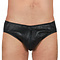 RoB Leather Briefs with Front Zip