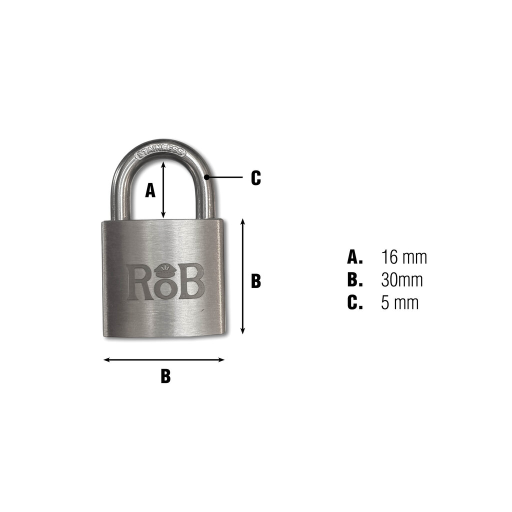 RoB Slaaf ketting 55 cm