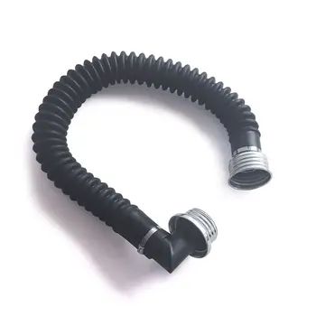 GasMaster Gas Mask Hose Angled Male Connector